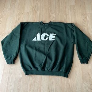 Vintage 90’s Pullover Ace Graphic Sweater